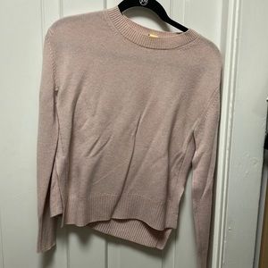 Pink cashmere Vince sweater